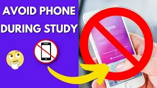 How to avoid mobile phone distraction during study | #shorts