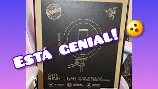 #Unboxing #Razer Ring Light 💡 SUPER PRO! 😗