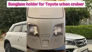 Sending sunglass holder, boot lamp and wiring to subscriber #urbancruiser #toyota