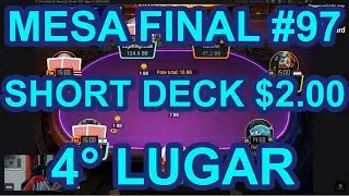 MESA FINAL #97 AO VIVO - SHORT DECK $2.00 NO GGPOKER