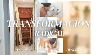 TRANSFORMACIÓN EXTREMA 😱 De Pasillo a Aseo de Cortesía 🏡 ¡No Parece el Mismo Espacio! ✨