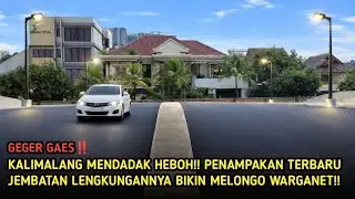 Geger‼️Kalimalang Mendadak Heboh❗Penampakan Terbaru Jembatan Lengkungnya Bikin Melongo Warganet.