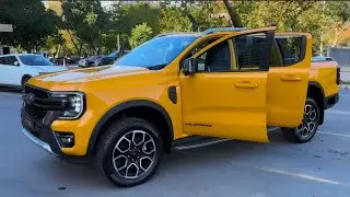 2024 Ford Ranger Wildtrak Off-road credentials are expanded with a wider track