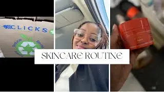 Budget-friendly night skincare routine | Clicks Products Review (Botswana YouTuber) #vlogtober 