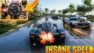 ASTON MARTIN VALKYRIE BROKE FORZA! 1500HP Goliath Race (Wheel Cam)