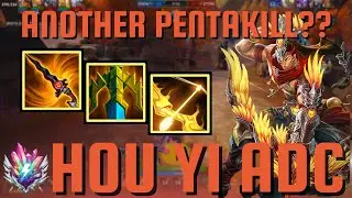 ANOTHER PENTAKILL?? - Hou yi Adc Smite 2 Gameplay