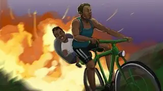 Guts and Glory - HILARIOUS HAPPY WHEELS IN 3D!?! (Funny Moments)