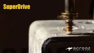 SuperDrive Self Drilling Screw ... Eats Steel