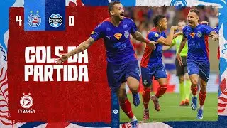 BAHIA 4 x 0 GR&Ecirc;MIO - GOLS - BRASILEIR&Atilde;O (19/10/25)