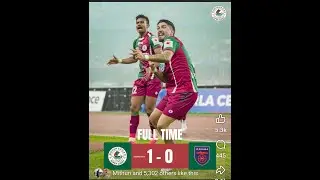 Dimitrios Petratos winning Goal ⚽ ISL league Shield Champion Mohun Bagan 🔥 MohunBagan Celebration