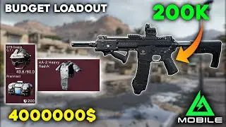 BEST MK4 BUDGET LOADOUT  GAMEPLAY - DELTA FORCE MOBILE