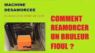 Panne bruleur fioul - Amor&ccedil;age br&ucirc;leur alimentation bitube