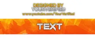 FREE 2D Youtube Banner Template Professional SICK! THANKS FOR 0.2k