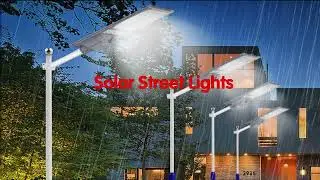 Solar Street Lights for US Market - Factory - Direct Low Prices