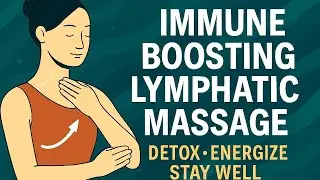 Immune Boosting Lymphatic Massage | 10-Minute Detox & Wellness Routine