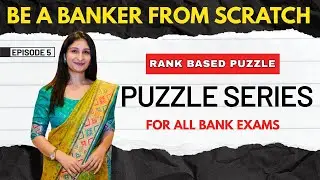 RANK BASED PUZZLE🧩 - Never skip this puzzle ❌| Score full in Reasoning✅ ~ Karishma Singh Banker