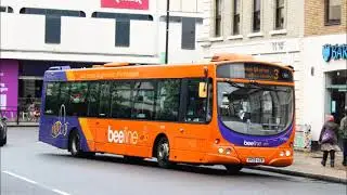 Route Visual | Beeline Route 3: Uxbridge to Slough | 69386 (HY09AZB)