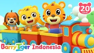 Kereta Api Seru 🚆 | Lagu Kendaraan | Lagu Balita Populer | Lagu Edukasi Anak Balita | BarryTiger