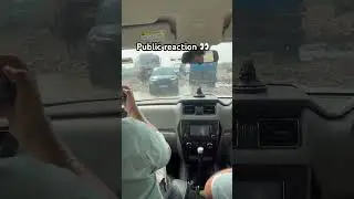 Scorpio deep water crossing public reaction 👀 #viral #trending #shortvideo #scorpio 👀💥🔥🔥🔥