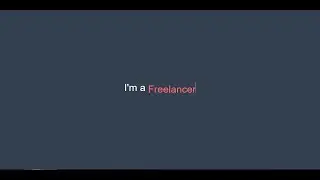 CSS Text Typing Animation | Multiple Text Typing Animation