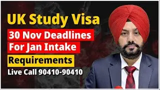 UK Jan Intake With & Without IELTS PTE Success Rate & Requirements | Deadlines For Jan