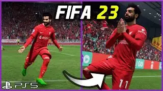 FIFA 23 - Salah last minute celebration
