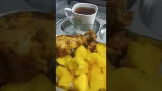#eveningsnacks#kappa#chicken#blackcoffe😋