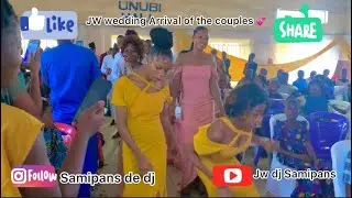 JW WEDDING DANCE💃 ARRIVAL OF THE COUPLE 💕see how lovely they Danced💃💕💕💕💝💃
