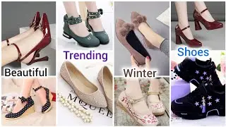 Beautiful Trending Winter Shoes Design for Girls #stlyish #shoes #trending #viralvideo #fashion #art