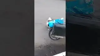 Заезд на 4500 км на мопеде альфа одним махом.