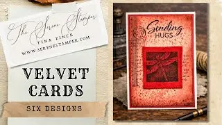 Stamping on Velvet – Card Designs (Part 2)