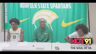 Norfolk State - CIT Championship Press Conference - Robert Jones, Christian Ings, and Allen Betrand