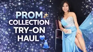 Prom Collection Try-On Haul #promdresses #homecomingdresses #formaldress #weddingguestdress 