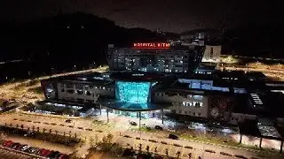 Hospital UiTM Puncak Alam &ndash; Stunning 4K Night Drone Cinematic Aerial View (Malaysia)