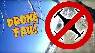 Drone Crash Fail! (Holy Stone HS120D)