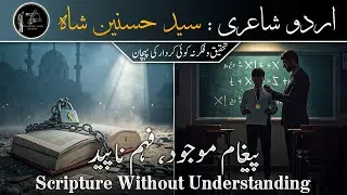 Blind Imitation & Moral Decline | Powerful Spoken Word Poetry | Hussnain Shah Official