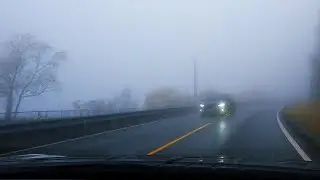 DANGEROUS Driving In The FOG! Norway Driving Tour