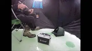 Ice Fishing Devils Lake 1-17-2021