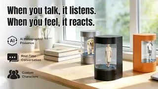 AnimaView real-time AI holographic display from one photo. by AnimaView
