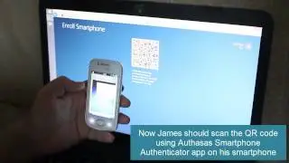 Authasas - Smartphone enrollment using Web Enrollment Wizard