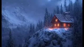 Blizzard White Noise ❄️ Heavy Snowstorm Sounds for Deep Sleep (11 Hours)