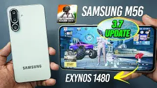 Samsung M56 - BGMI Test with FPS Meter 🔥 Heating & Battery Drain