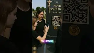Poland: Scan This Tombstone to Donate Bitcoin to a Family