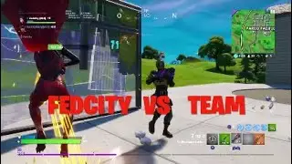 FORTNITE: Fedcity  VS Team { Solo Vs Squads}