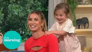 Ferne McCann's Daughter Causes Adorable Chaos As She Messes With Her Mum's Microphone | This Morning