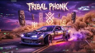 DESERT NIGHT DRIVE 🏜️ Tribal Wave Phonk Music (1 Hour Loop)