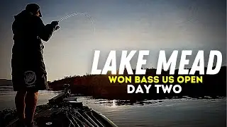 WON Bass US Open-Lake Mead: Day Two & Three! (Day in the life of a Pro Fisherman) Let&rsquo;s WIN IT!