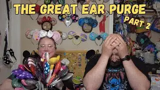 Purge Round 2 l The Great Ear Purge l Part 2 #disneyears #ears #headband #collection #purge 