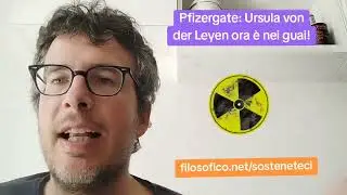 DIEGO FUSARO: Pfizergate: Ursula von der Leyen nei guai!