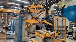 RUIHUI MAC5-1300H NC Straightener Feeder &mdash; a powerful upgrade to customer&rsquo;s stamping line 🚀